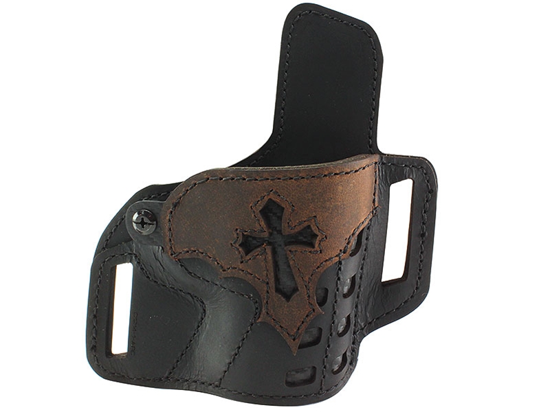 Versacarry Compound Underground Arc Angel OWB Holster, Size 3, Length 2, Black