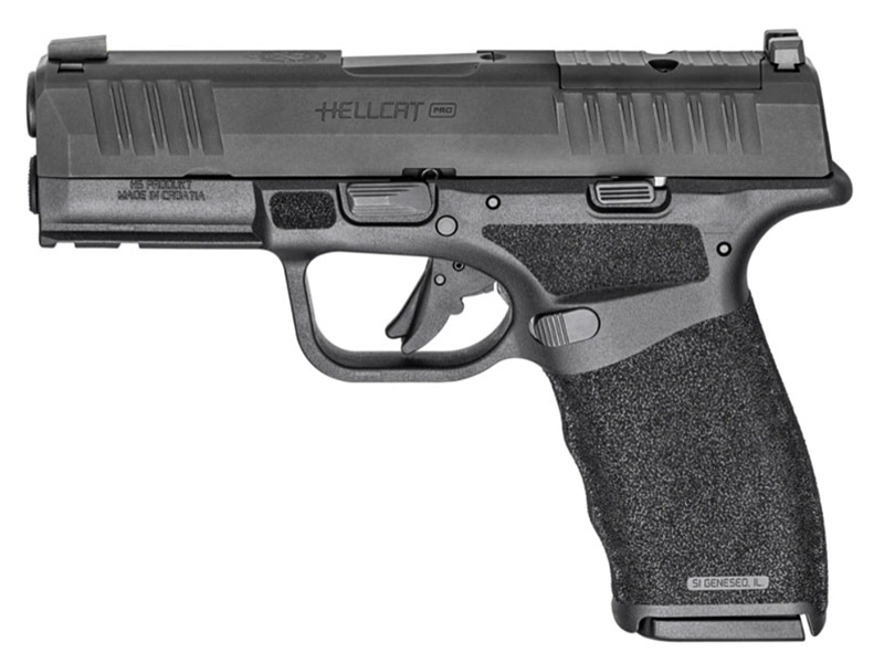 Springfield Hellcat Pro 9mm Pistol 3.7' Black