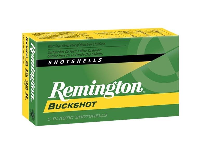 Remington Express 20GA 2 3/4' #3 Buckshot 5rd