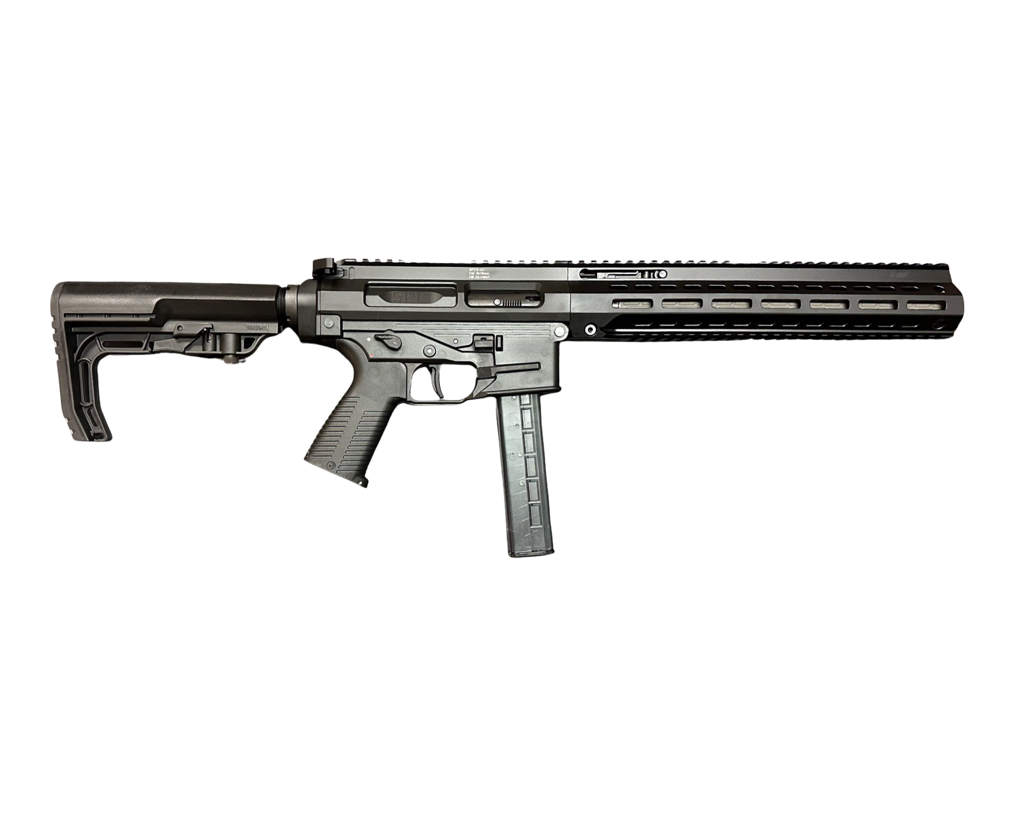 B&T SPC9 SD-E Euro Contract Edition. Integrally Suppressed Full Sized SPC9 SD SBR