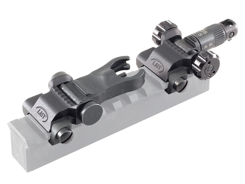 LMT BUIS Flip Up Sight Combo, .308 Win