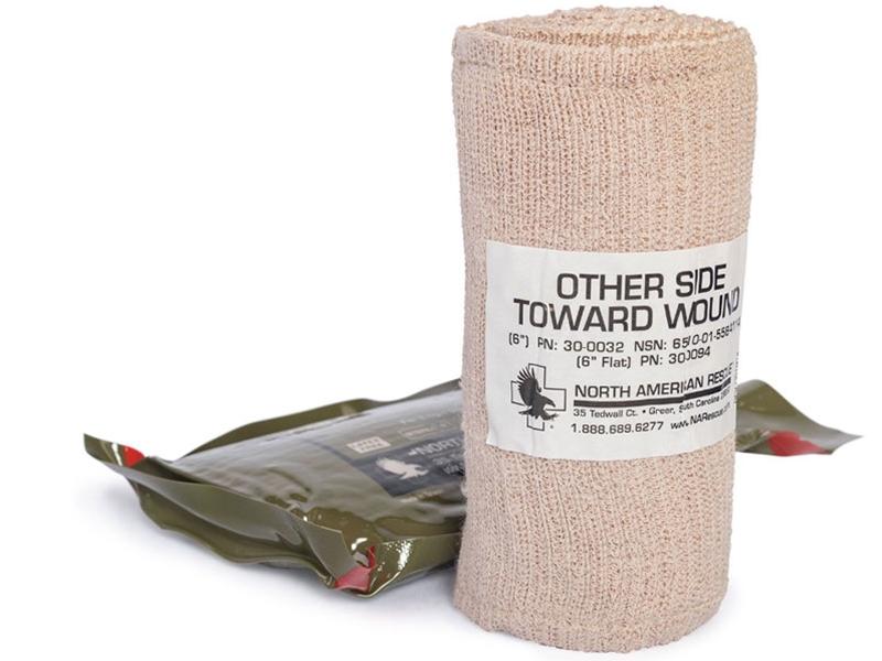 North American Rescue Flat Emergency Trauma Dressing, 6'