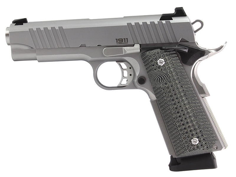 Bul Armory 1911 Commander 9mm, Stainless Steel