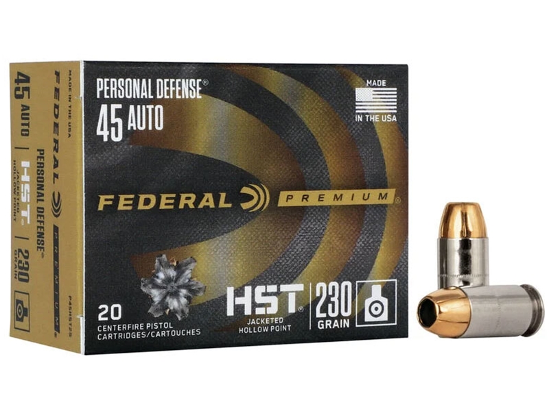 Federal Premium HST .45ACP 230gr 20rd