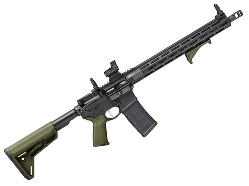 Springfield Saint Victor 5.56mm 16' Rifle w/ HEX Dragonfly Red Dot, OD Green