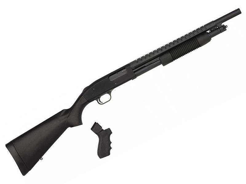 Mossberg 500 12GA 18' w/ Heat Shield and Pistol Grip Kit 50516