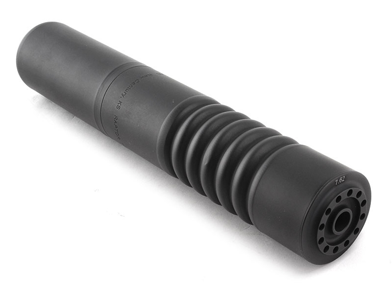 AB Suppressors 7.62 Raptor 6 Stack w/ 3' Reflex Mount & Flush Mount