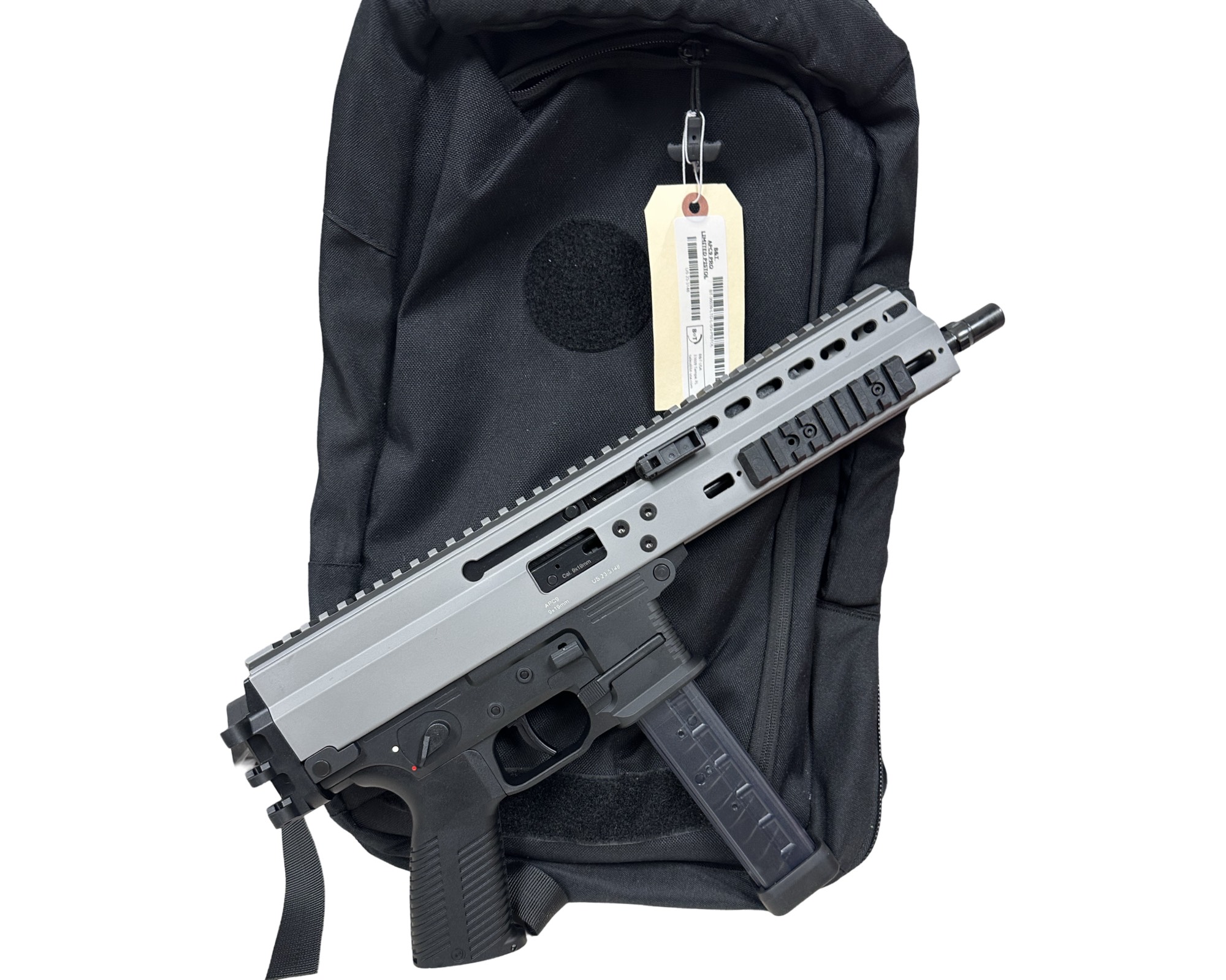 B&T APC9 Limited Pistol Sniper Grey 8.9” Pistol