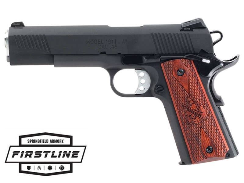 Springfield CA 1911 Loaded .45ACP 5' 7rd Pistol - Firstline Program