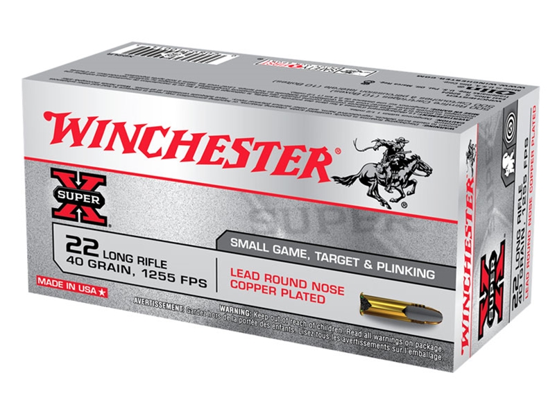 Winchester Super X .22LR 40gr 222rd
