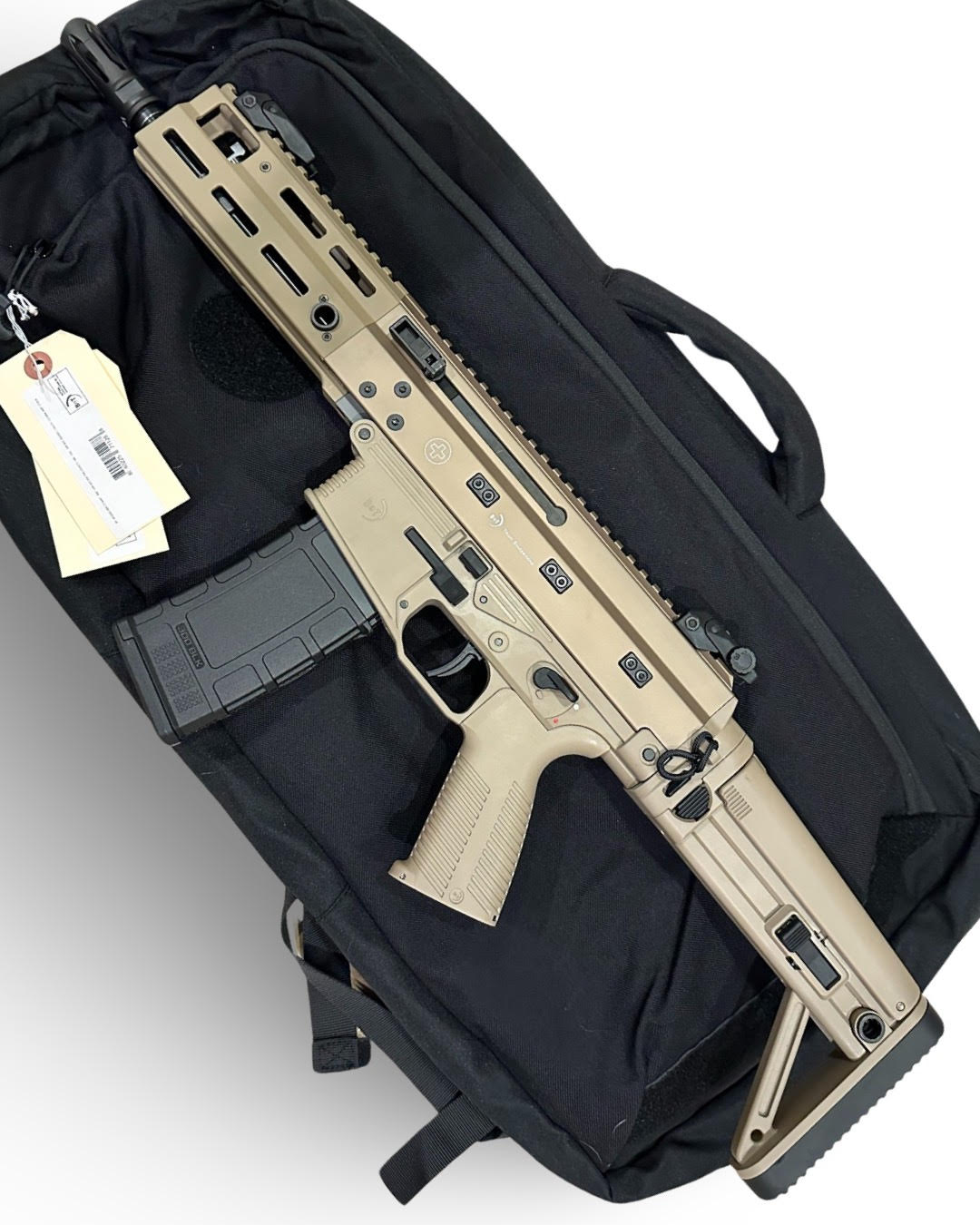 B&T APC300 Coyote Tan SBR with Extended KSK Handguard Anodized Tan Receiver*