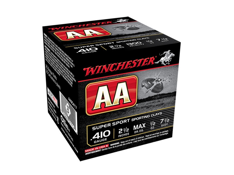 Winchester AA .410 Gauge 2.50' 1/2 oz 7.5 Shot 25rd