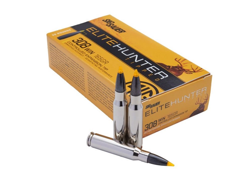 Sig Sauer Elite Hunter Tipped .308Win 165gr CET 20rd