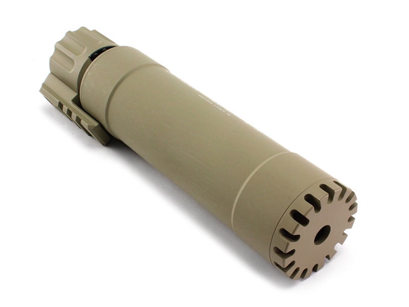 B&T RBS Suppressor for TP9/MP9, Tan Cerakote
