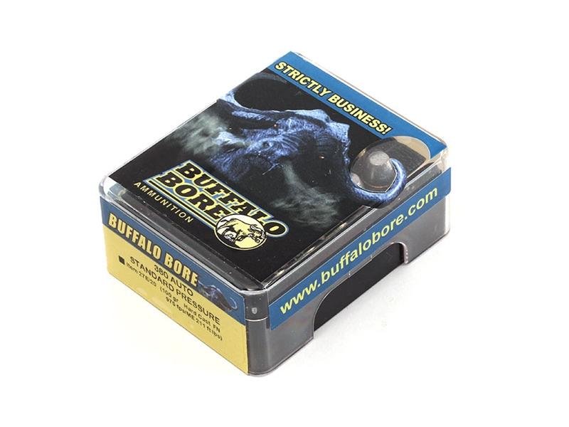 Buffalo Bore .380ACP 100gr Hard Cast Flat Nose
