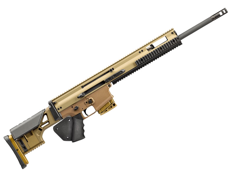 FN SCAR 20S NRCH 6.5CM 20' 10rd Rifle, FDE - CA