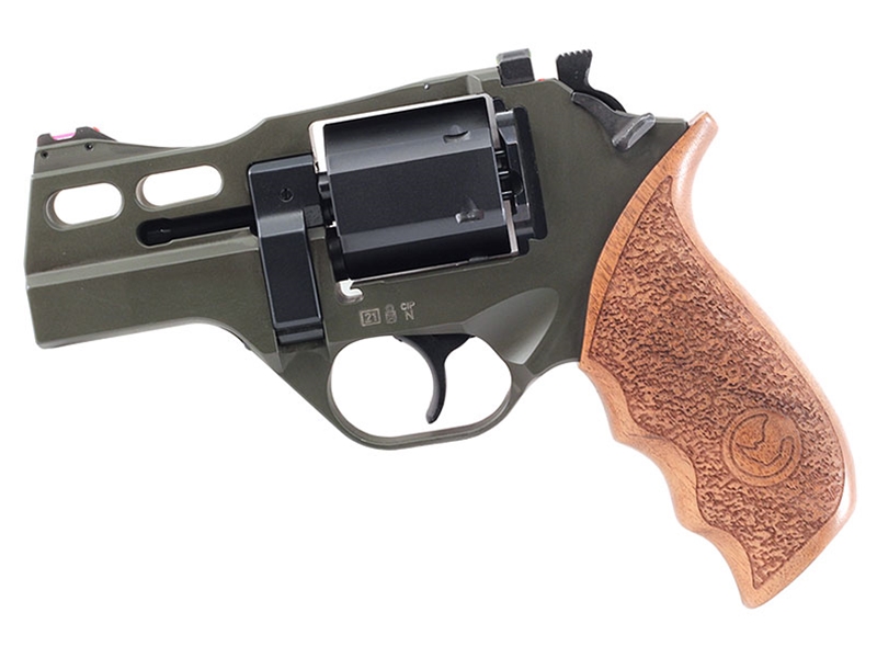 Chiappa Rhino 30DS .357Mag 3' 6rd Revolver, Hunter OD Green