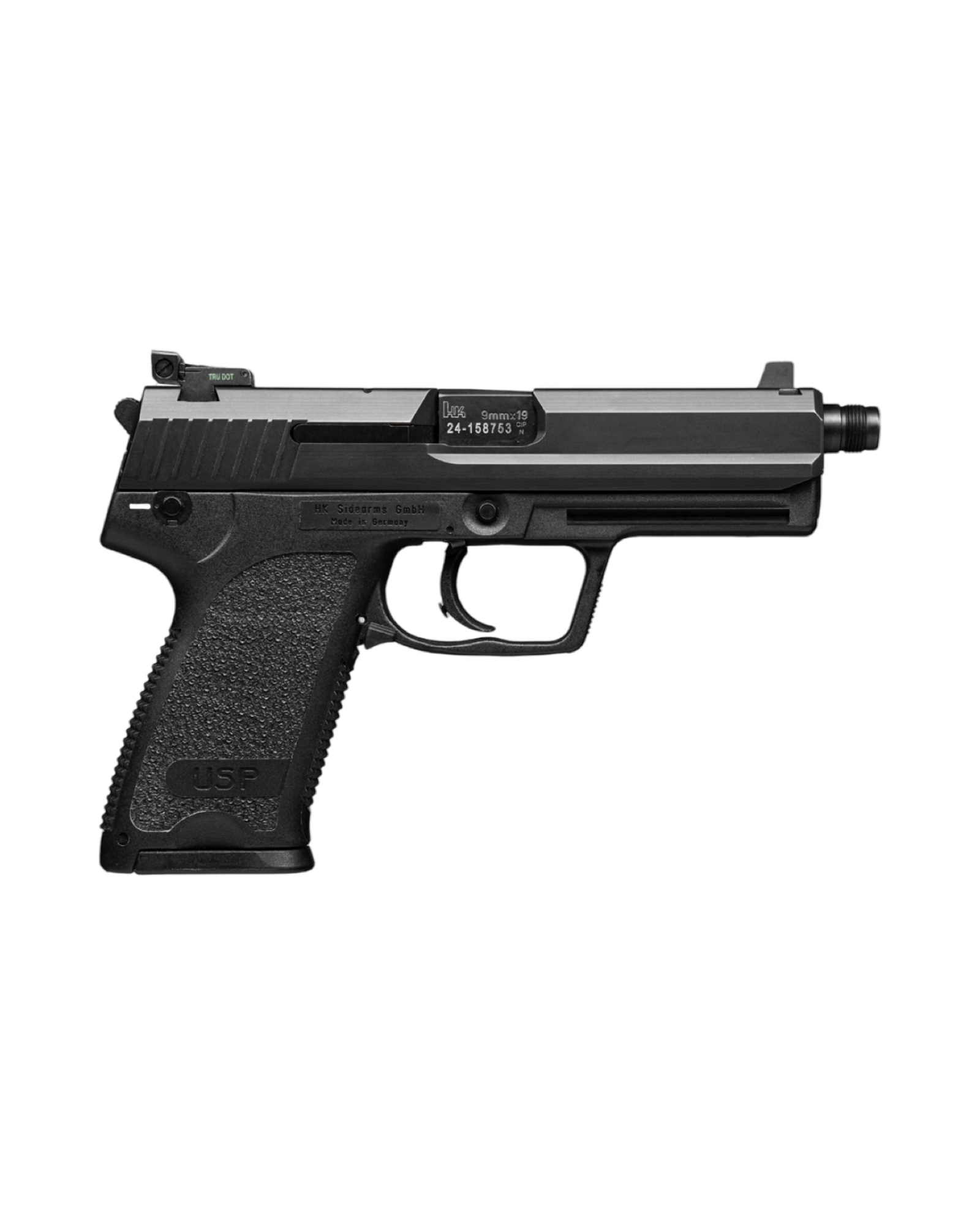 H&K HK USP9 Tactical with Suppressor Sights & Threaded Barrel