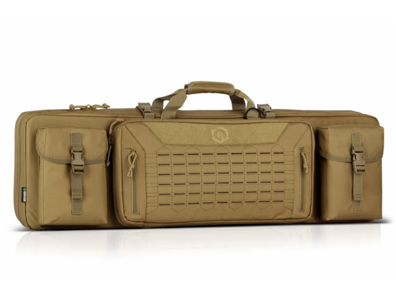 Savior Equipment Urban Warfare Double Rifle 42' Case, Dark FDE