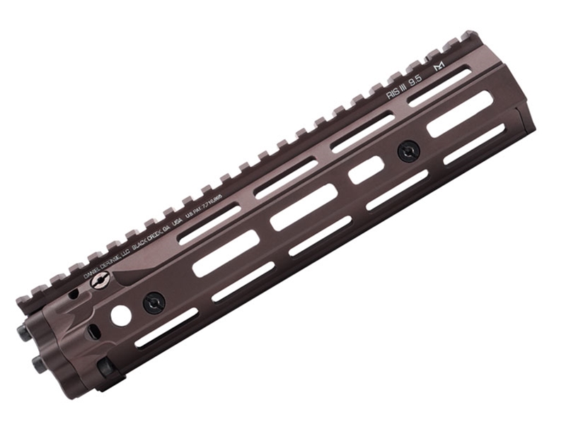 Daniel Defense RIS III 9.5' MLok Handguard Rail Assembly, FDE