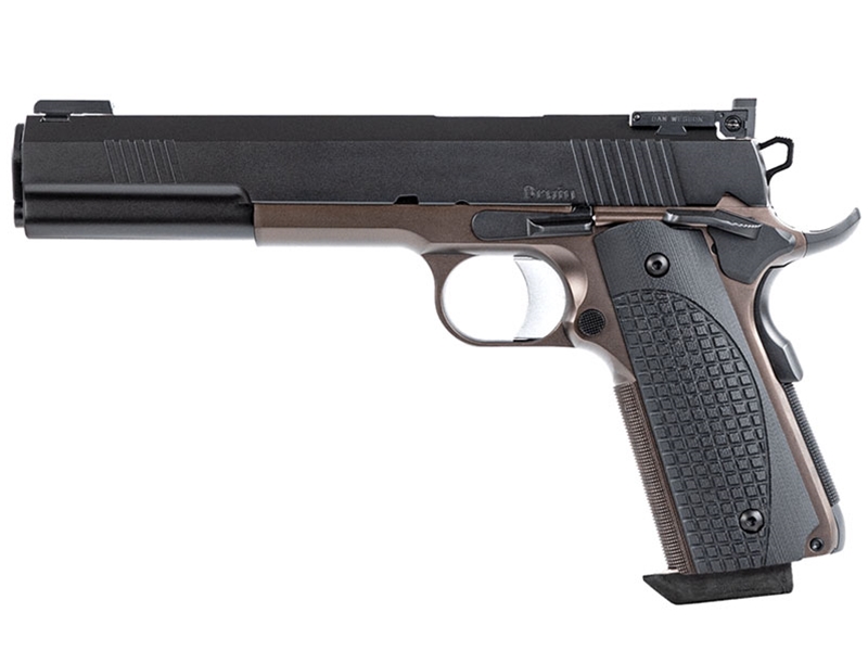 Dan Wesson Bruin 10mm 6' Long Slide, Black/Bronze