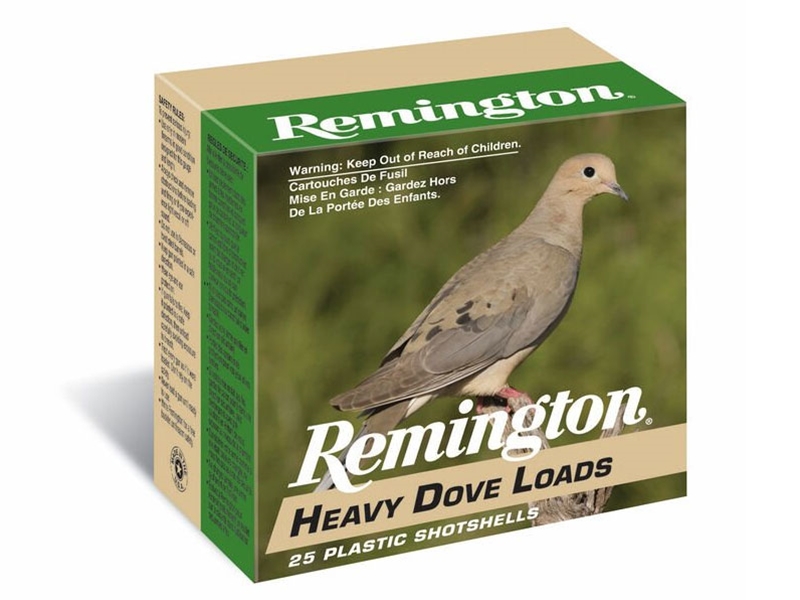 Remington Heavy Dove Load 12GA 7.5 Shot 25rd