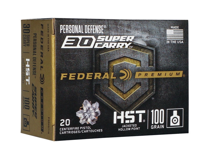 Federal HST 30 Super Carry 100gr JHP 20rd