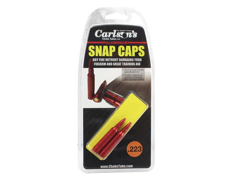 Carlson's Snap Caps 2 Pack, .223Rem/5.56mm