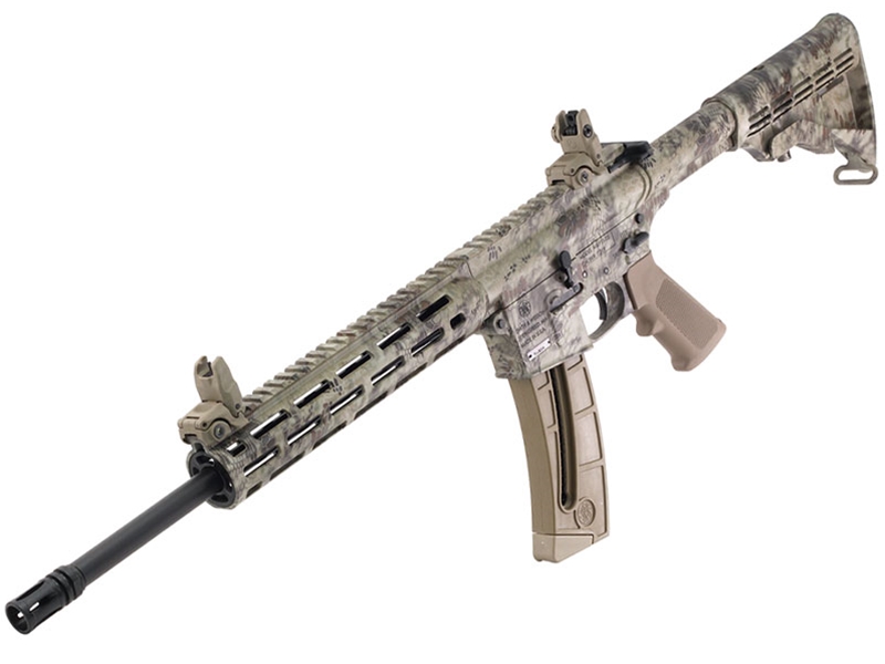 S&W M&P15-22 Sport .22LR 16' 10/25rd Rifle, Kryptek Highlander