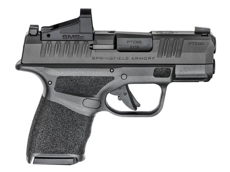 Springfield Hellcat OSP 9mm Pistol 3' Black w/ Shield SMSc