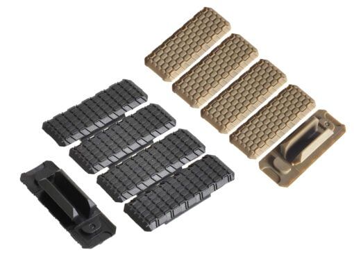 Strike Industries MLOK Cover 5pk - Type 2 Black