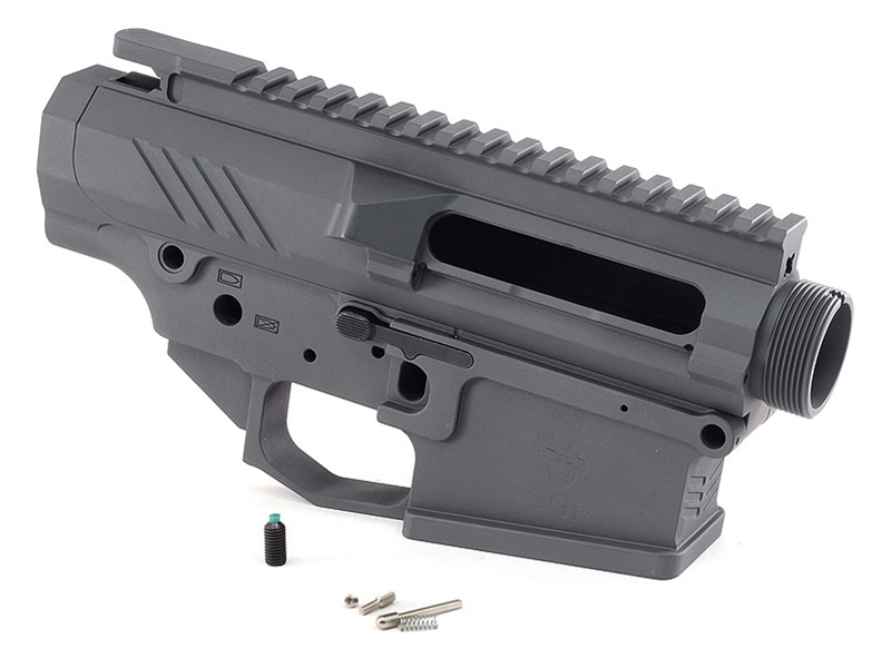 Grey Ghost Precision MKII AR10 Receiver Set, Sniper Grey