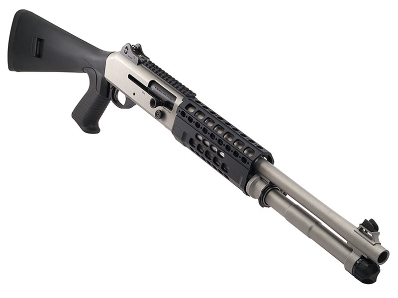 Benelli LE M4 H2O Multirail Pistol Grip Stock 12GA 18.5' 8rd Shotgun, Titanium - LE ONLY