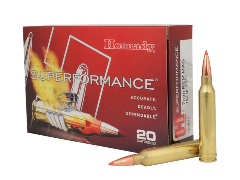 Hornady Superformance 7mm Rem Mag 162gr SST 20rd