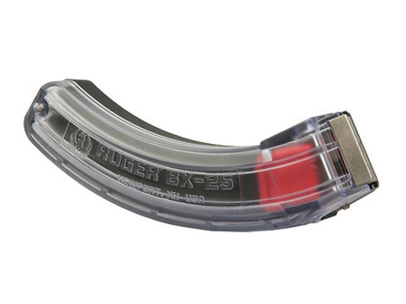 Ruger BX-25 Clear 10/22 22LR 25rd Magazine