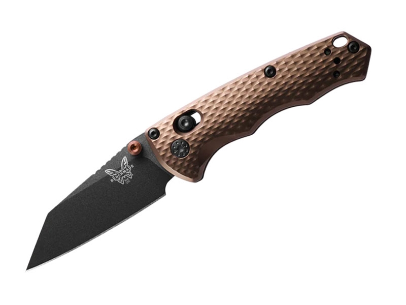 Benchmade Full Immunity 2.49' AXIS Folding Knife, FDE Aluminum