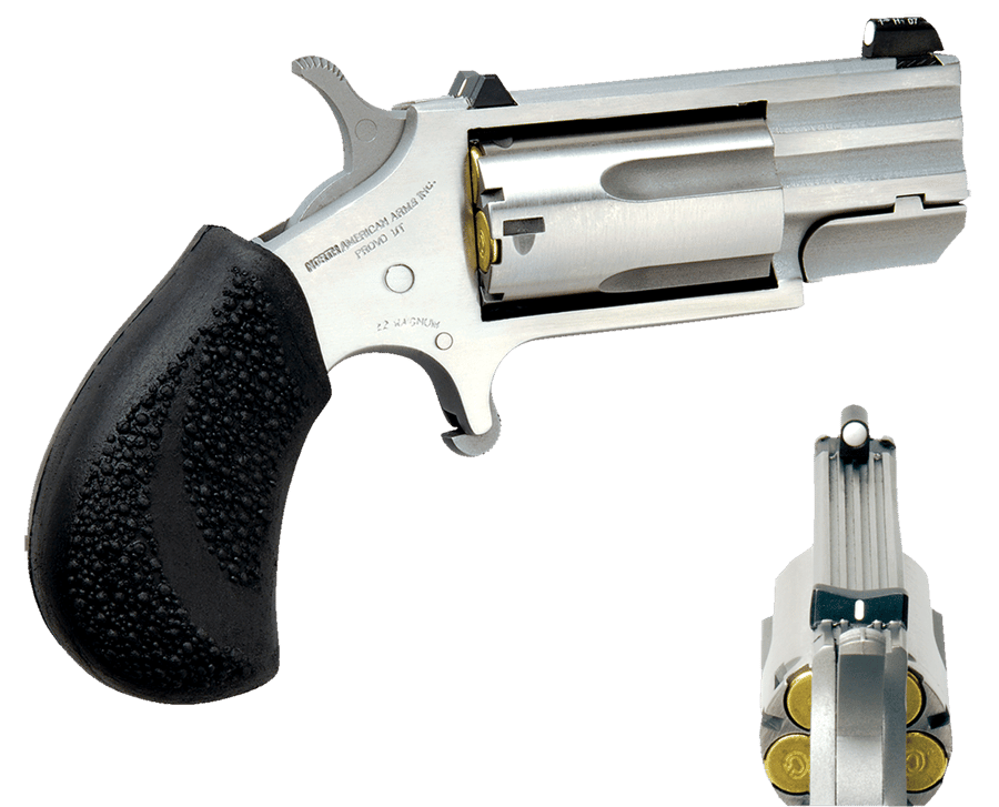 NORTH AMERICAN ARMS 22M PUG WHITE DOT