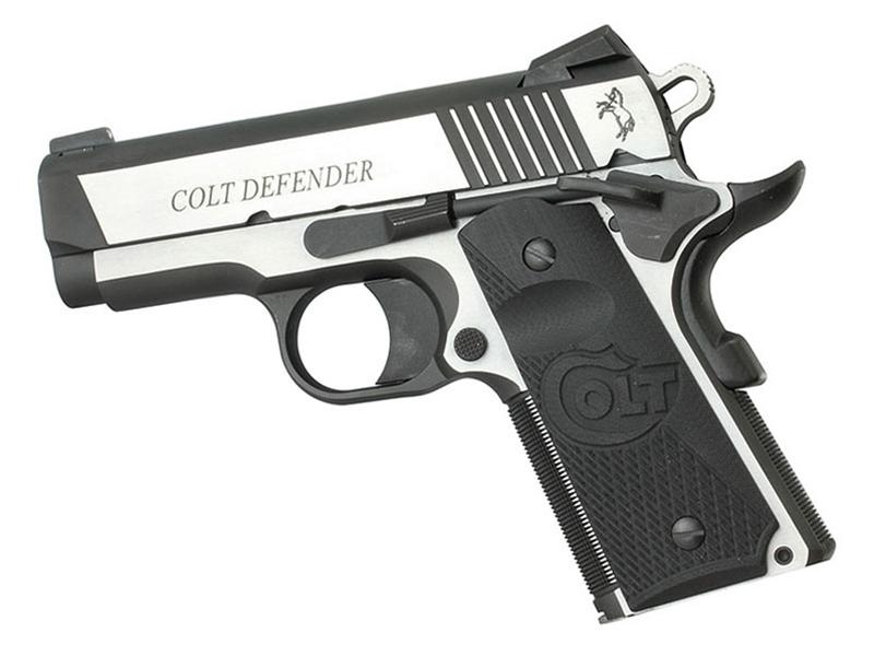 Colt Combat Elite Defender 9mm Stainless/Black 3' 8+1 Pistol