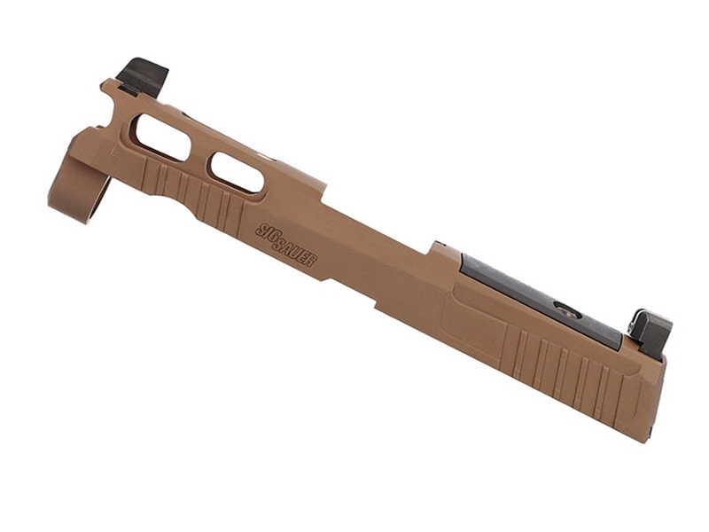 Sig Sauer P320 Pro Cut 9mm 3.9' Slide Assembly, Coyote Brown