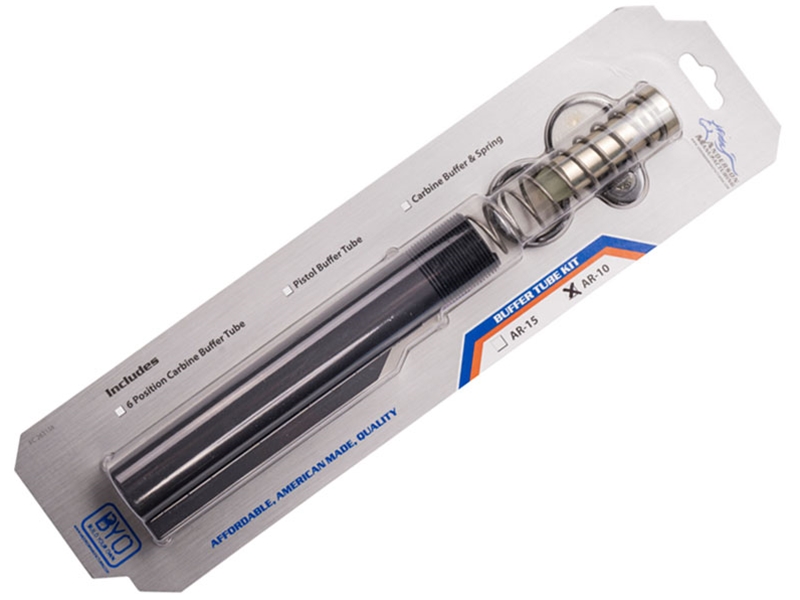 Anderson Mfg AR10 Carbine Receiver Extension/Buffer Tube Kit, 6 Position
