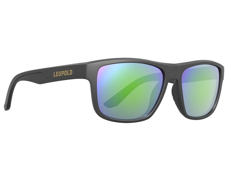 Leupold Performance Eyewear Katmai - Matte Black, Emerald Mirror Glasses