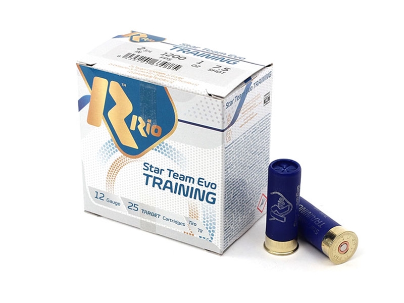 Rio Star Team EVO Training 12GA 2.75' 1 oz 7.5 Shot 25rd