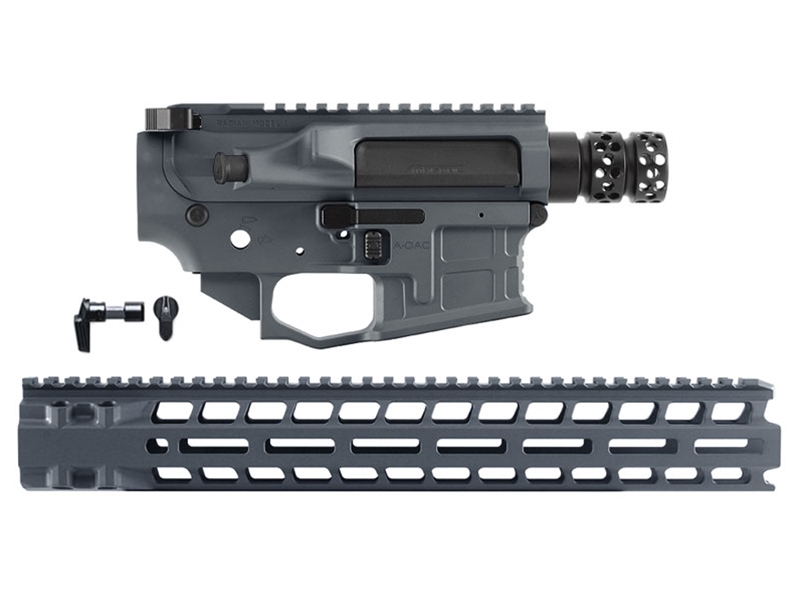 Radian Weapons Receiver Builder Kit w/ 14' Hand Guard, Radian Grey