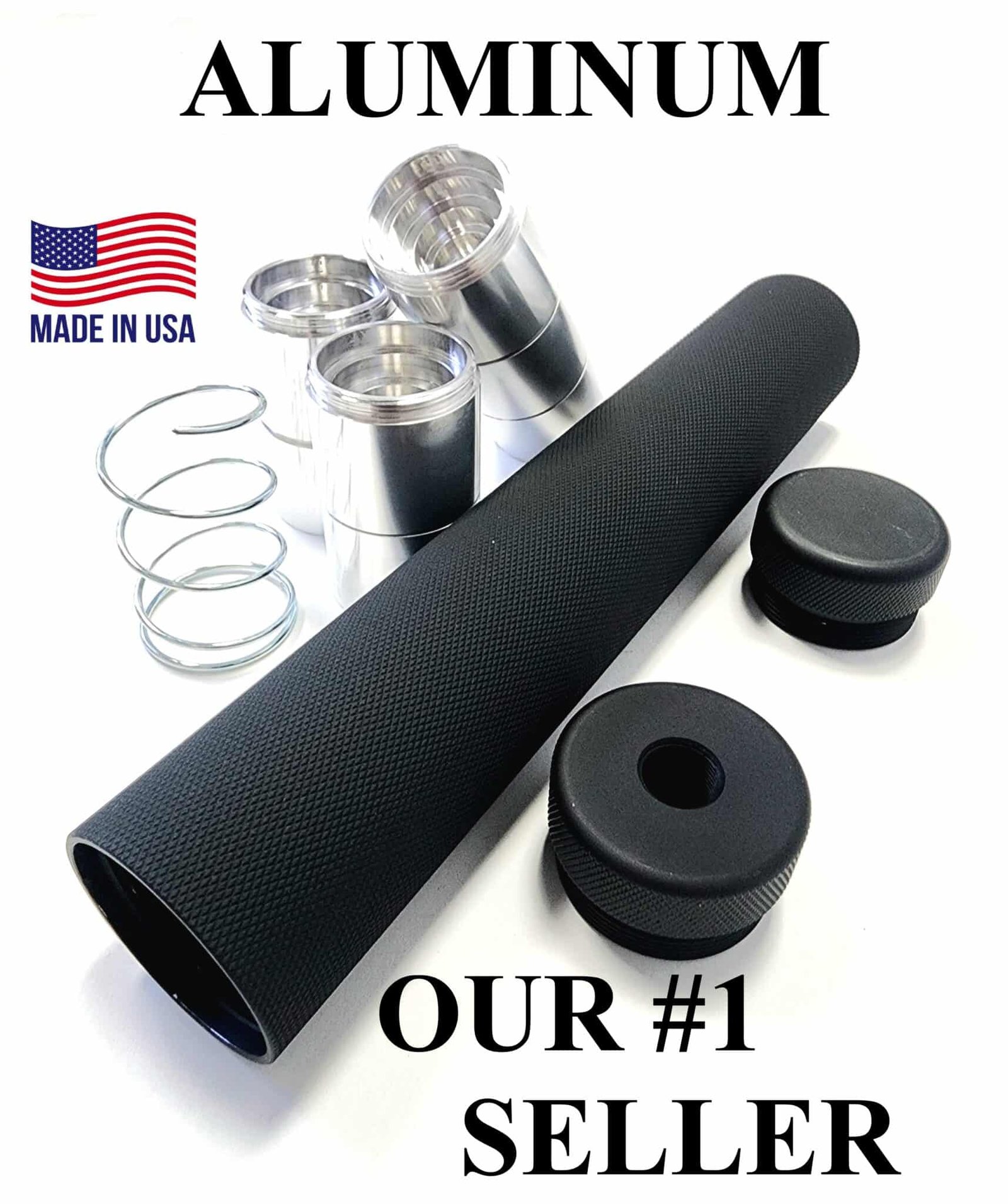 Aluminum Solvent Trap Kit - 5/8x24