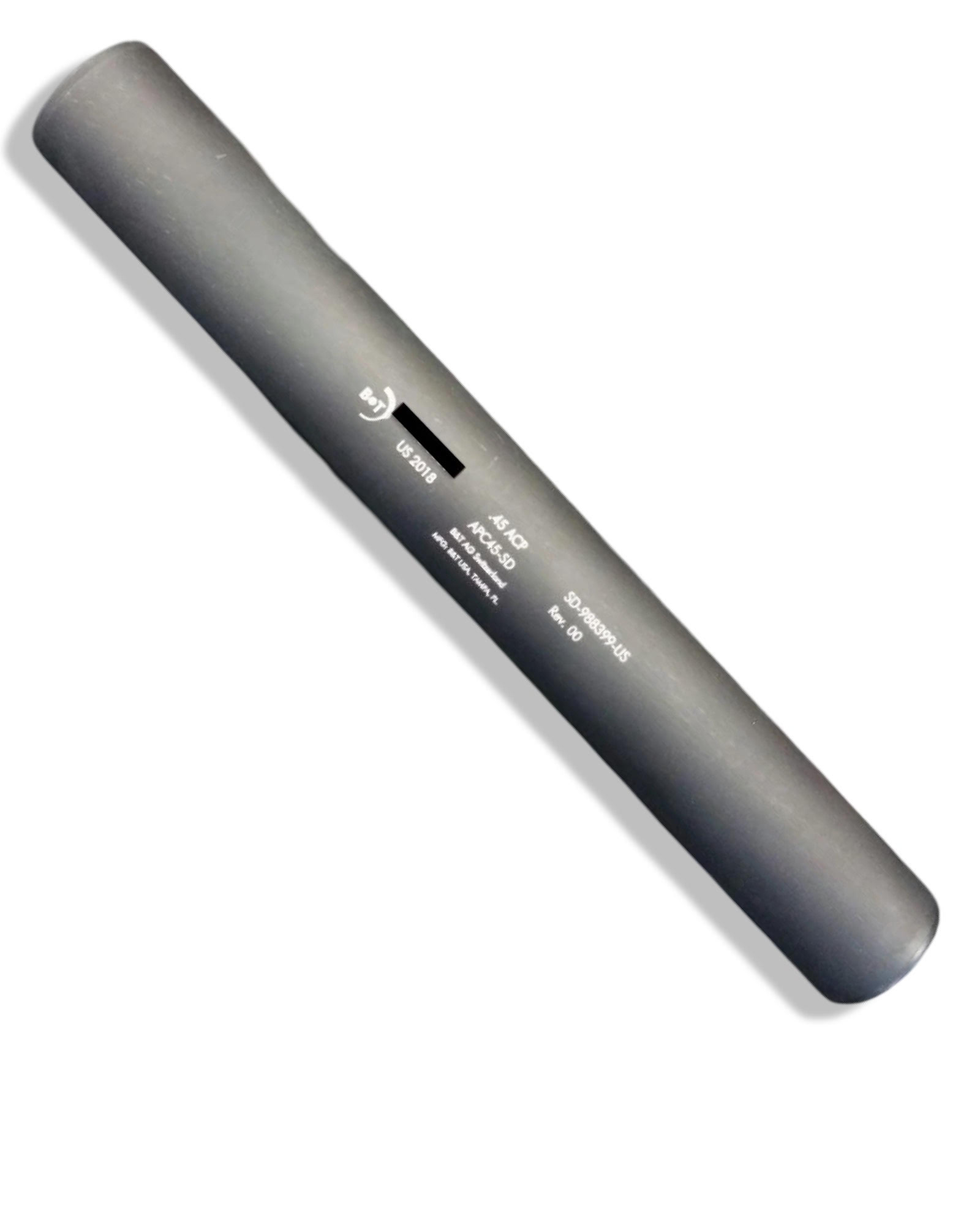 B&T APC45 SD Full Length 12” Suppressor Compatible with APC45-SD Gen 2 Pro SD-988399-US