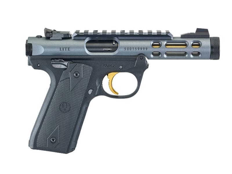 Ruger Mark IV 22/45 Lite 4.4' .22LR Gray/Gold TB