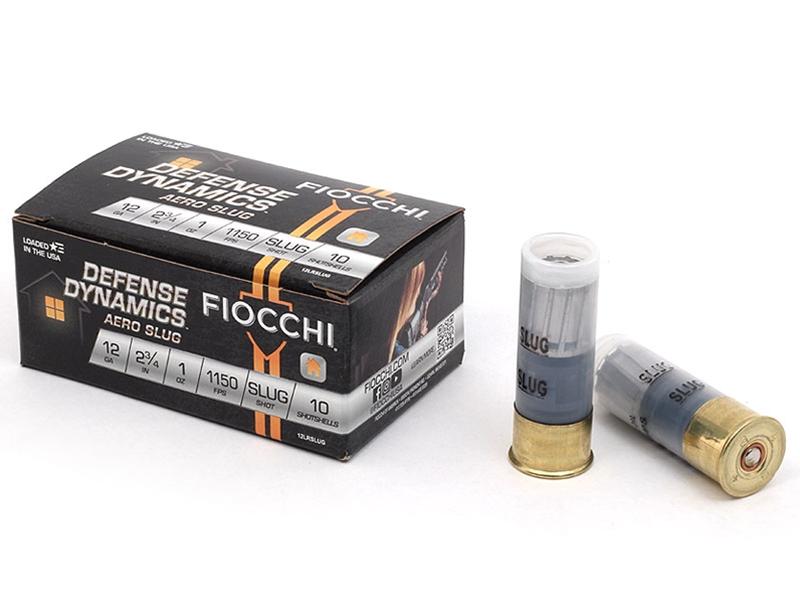 Fiocchi Aero Low Recoil 12ga 2.75' 1oz Rifled Slug 10rd