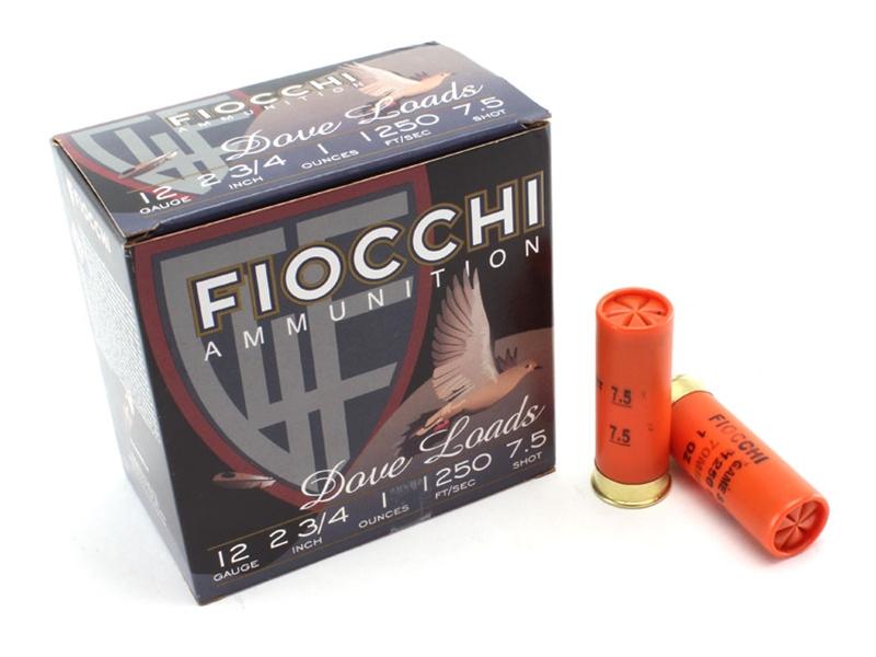 Fiocchi Dove Load 12GA 2 3/4' #7.5 Shot 25rd