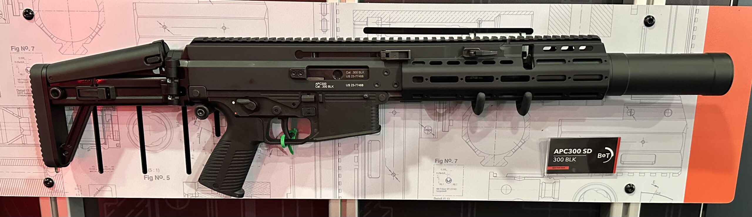 B&T APC8.6 SD Pistol APC86 BT-361086