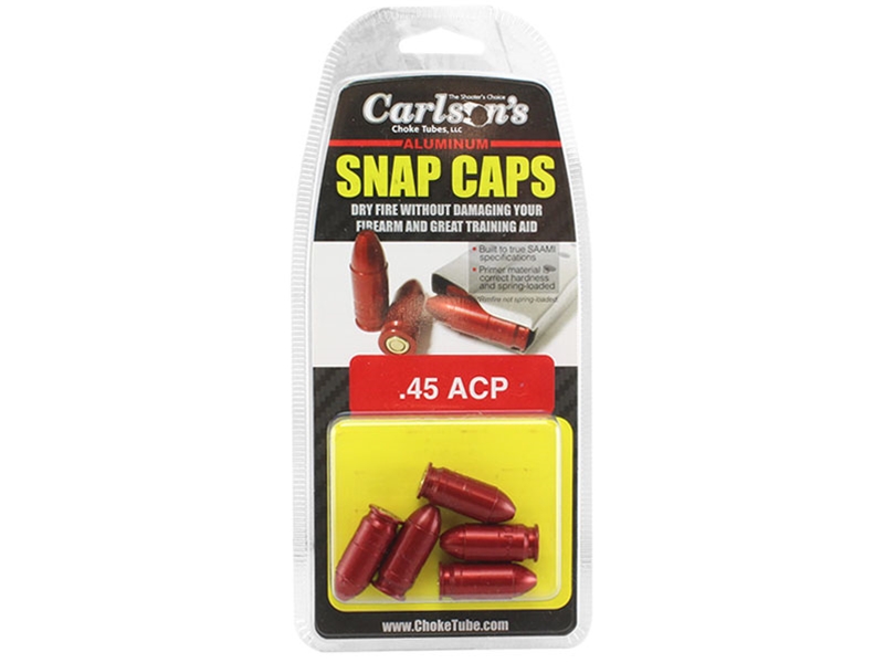 Carlson's Snap Caps 5 Pack, .45ACP